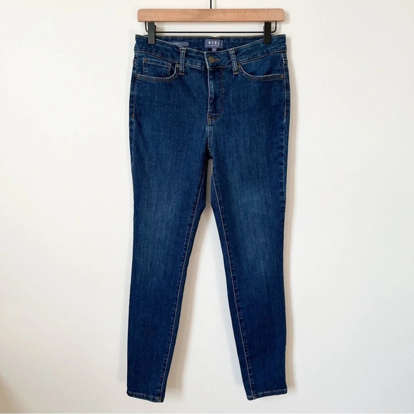 NYDJ Denim - NYDJ Lift Tuck Technology Mid Rise Medium Wash Ankle Skinny Jeans 4 Slimming